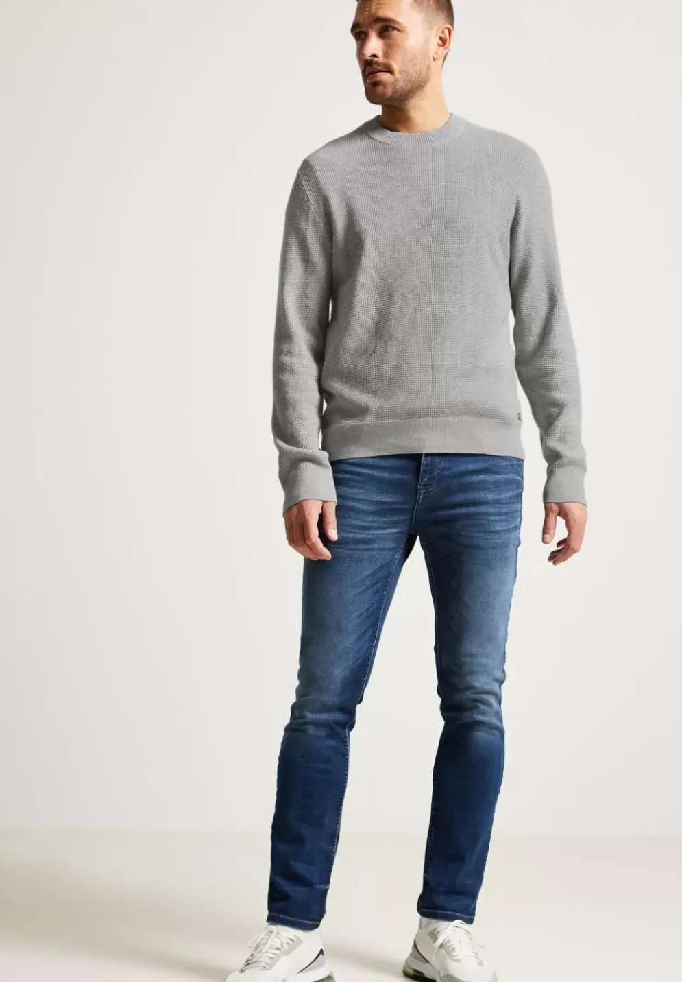 Strickpullover In Melange
