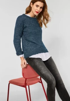 Strickpullover In Mouline