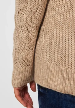 Strickpullover Mit Struktur