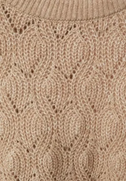 Strickpullover Mit Struktur