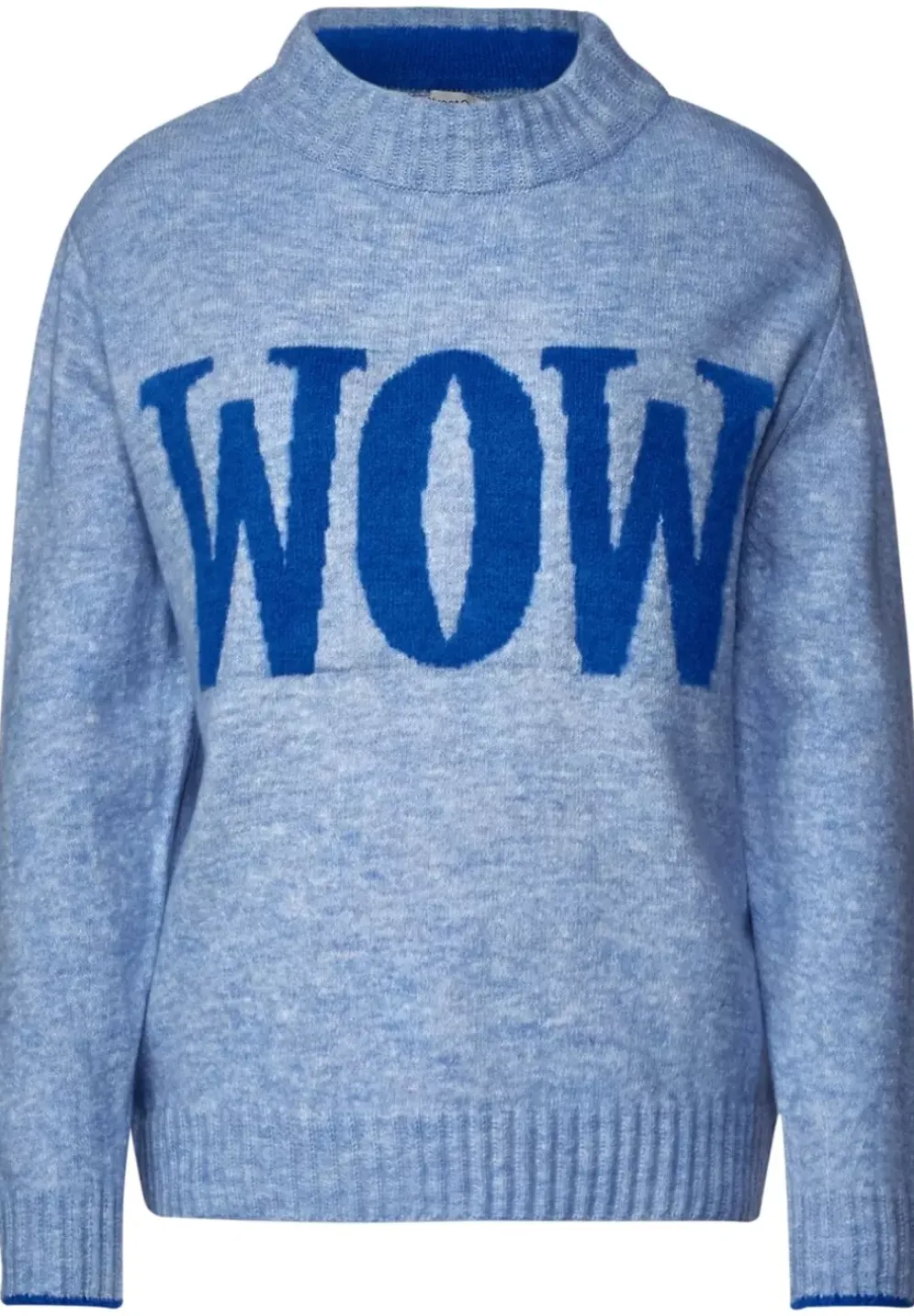 Strickpullover Mit Wording