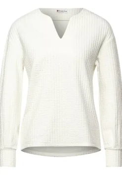 Struktur Shirt In Langarm