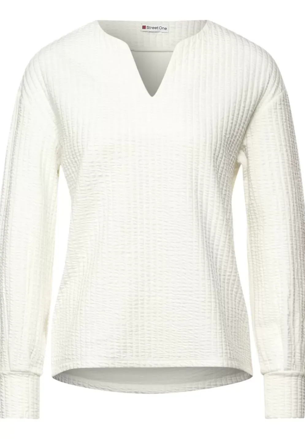 Struktur Shirt In Langarm