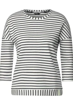 Struktur Streifen Shirt