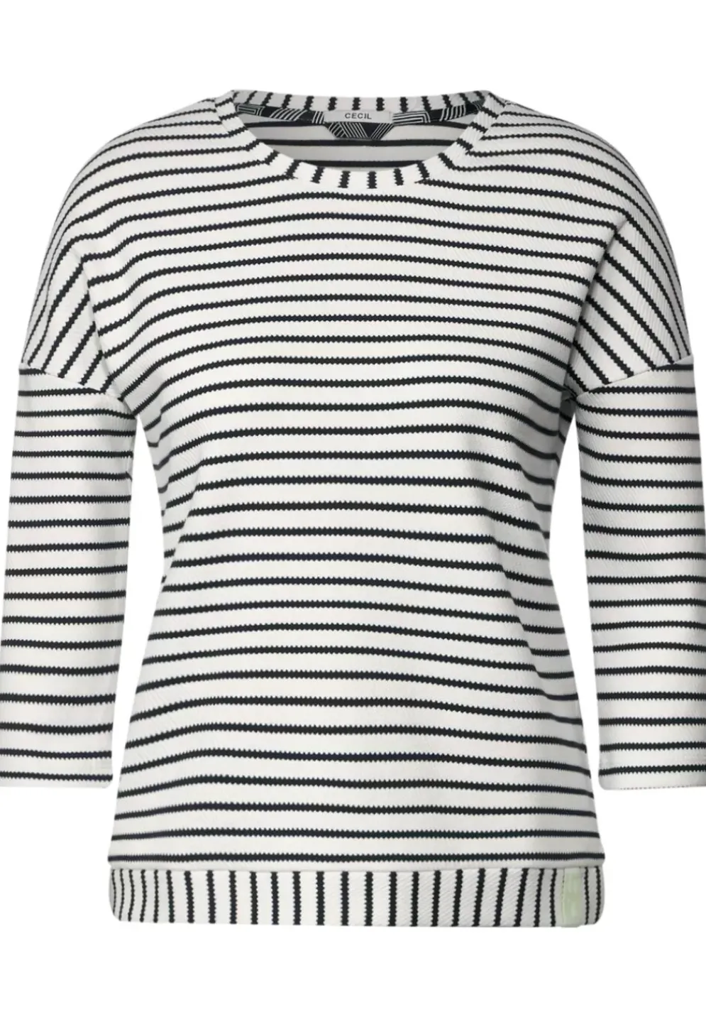 Struktur Streifen Shirt