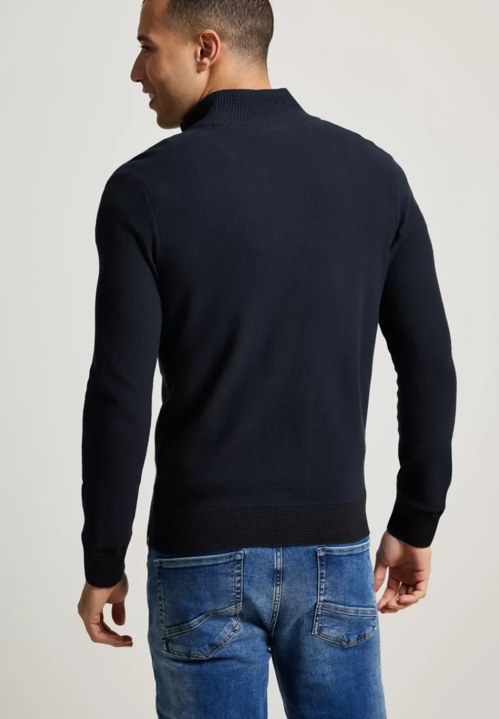 Struktur Strickjacke