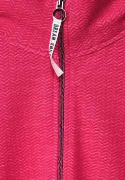 Strukturierte Shirtjacke