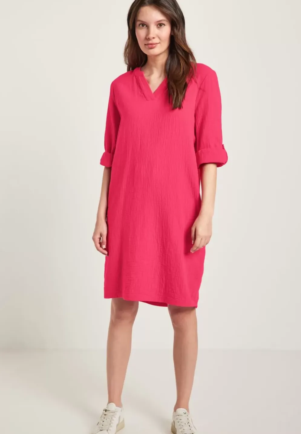 Strukturiertes Kleid