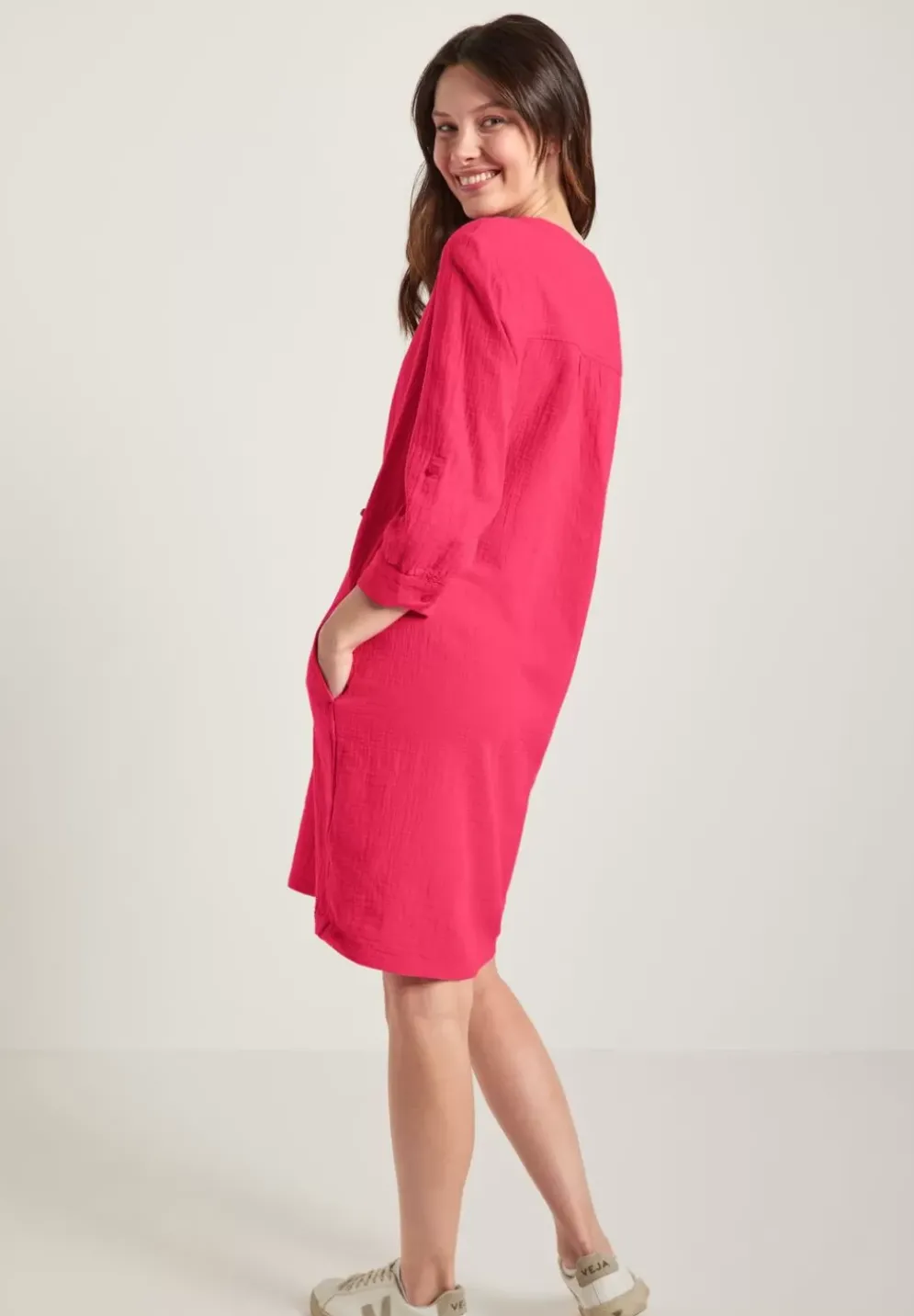Strukturiertes Kleid