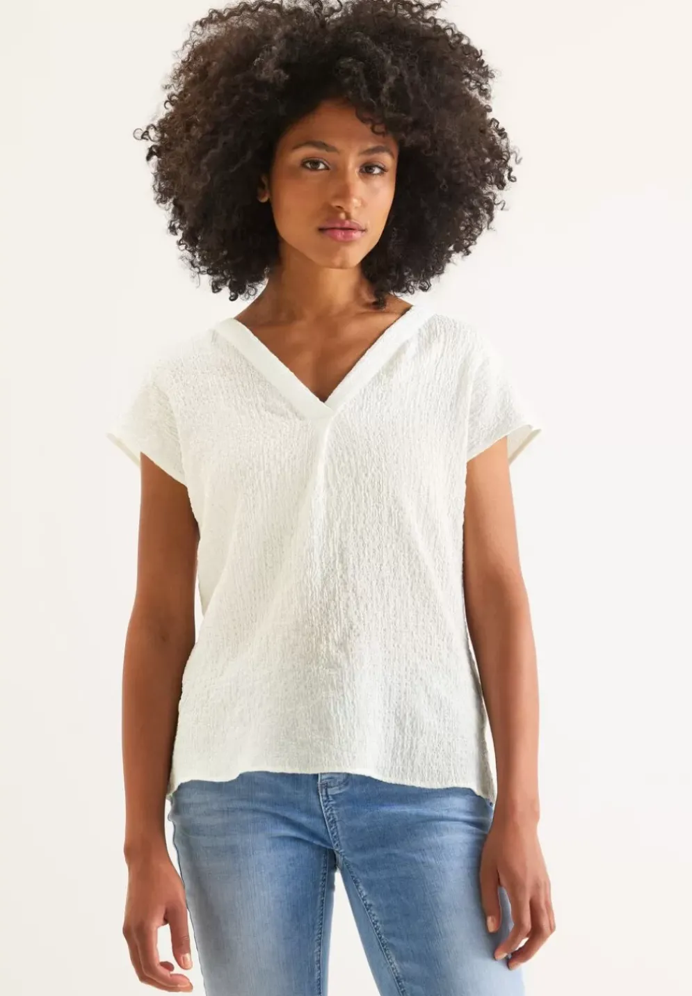 Strukturiertes Shirt