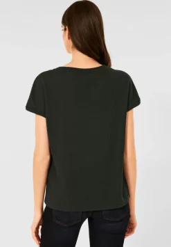 Strukturiertes T-Shirt