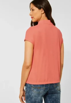 Strukturiertes Zippershirt