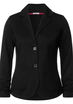 Sweatblazer Mit Raffdetails