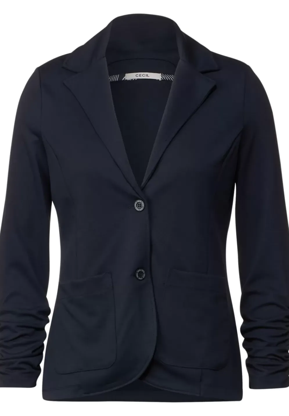 Sweatblazer Mit Raffung
