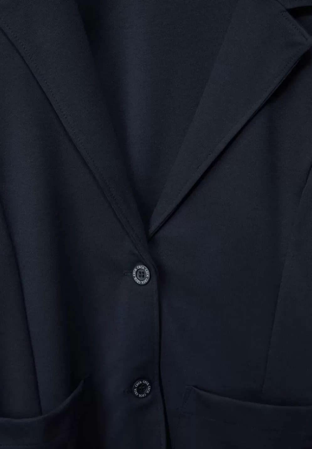 Sweatblazer Mit Raffung