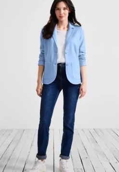 Sweatblazer Mit Raffungen