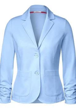 Sweatblazer Mit Raffungen