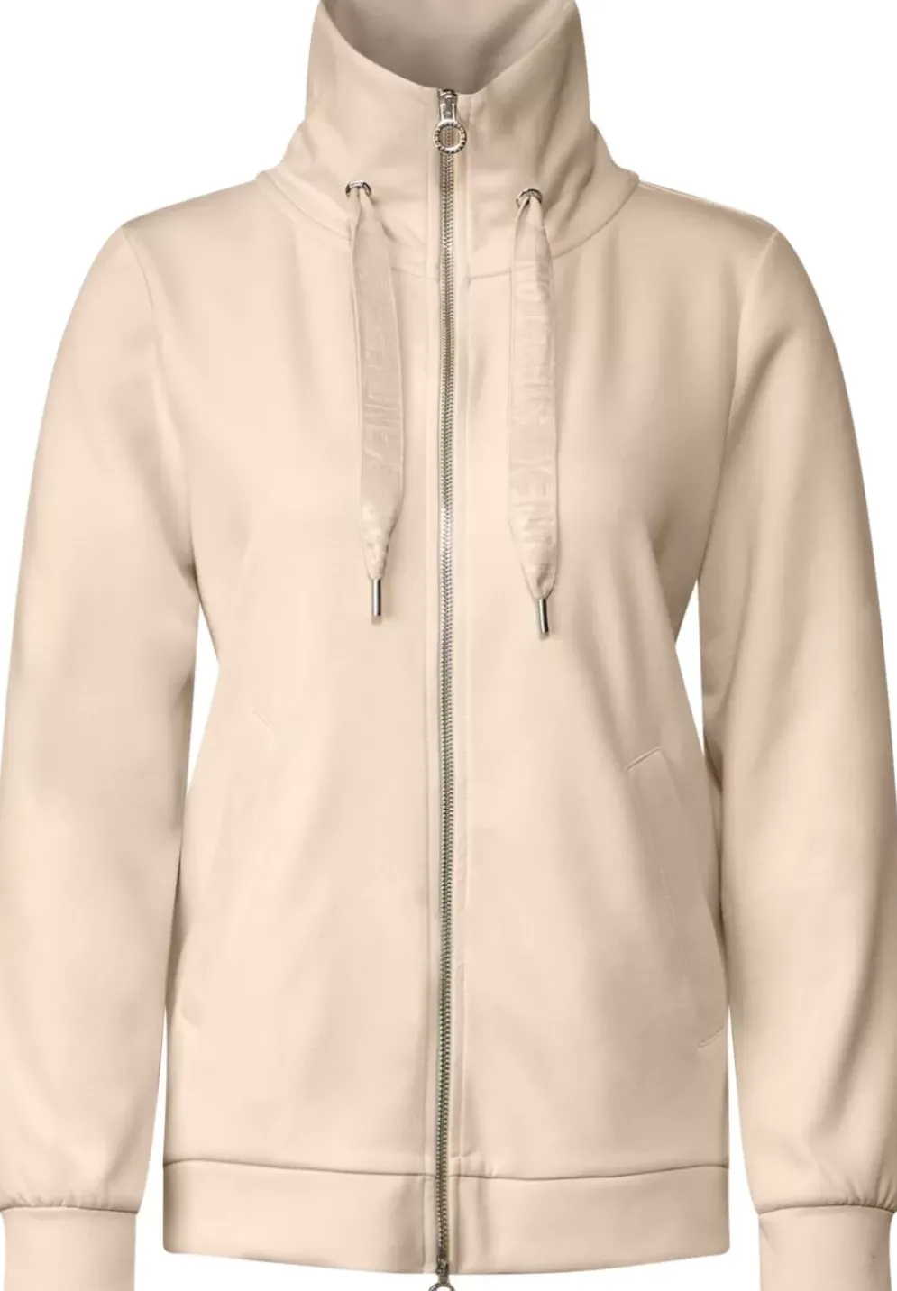 Sweatjacke Mit Stehkragen