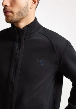 Sweatjacke Mit Troyerkragen