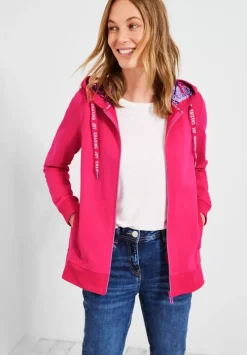 Sweatjacket Mit Print