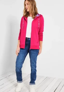 Sweatjacket Mit Print