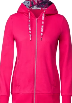 Sweatjacket Mit Print