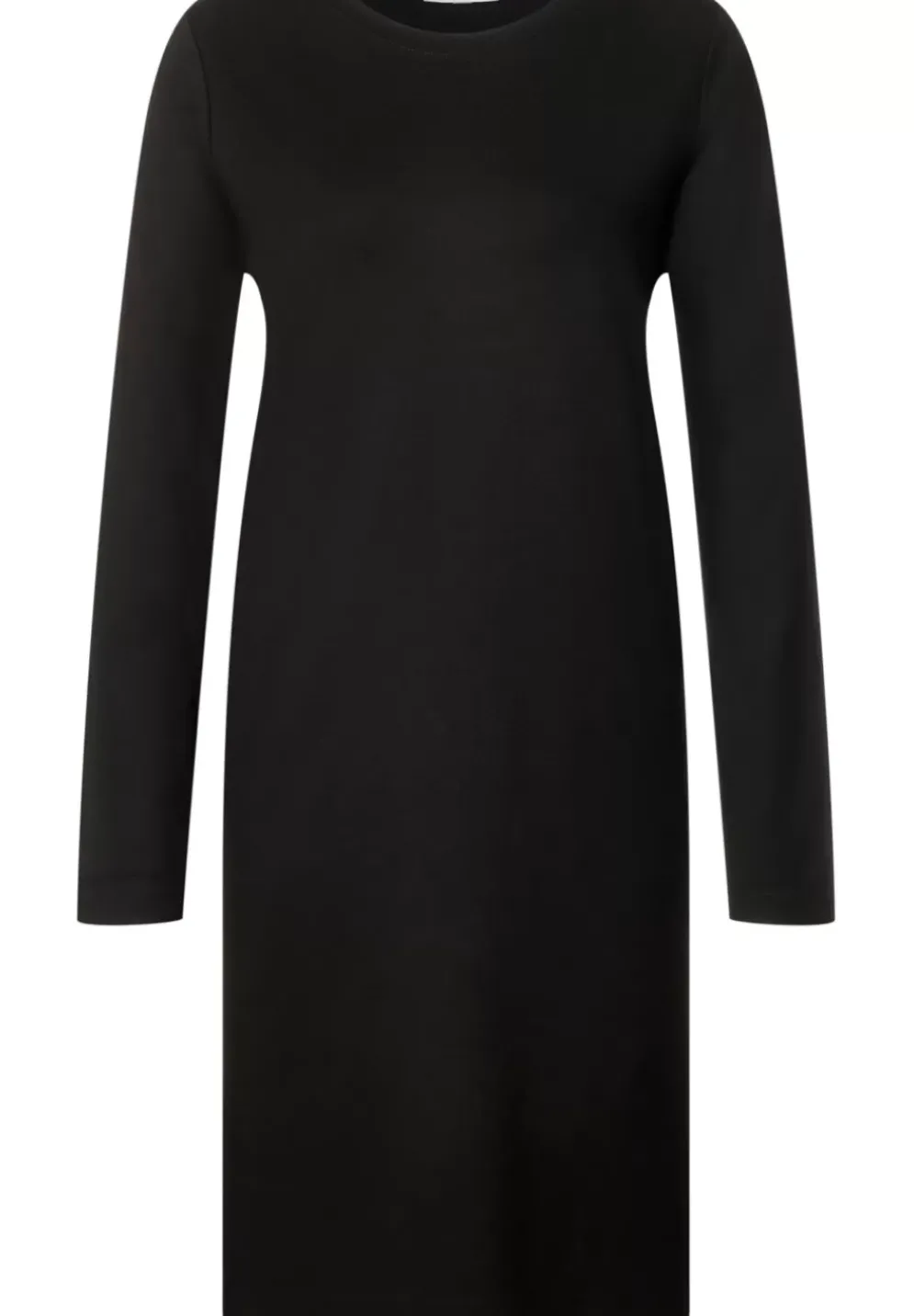 Sweatkleid In Unifarbe
