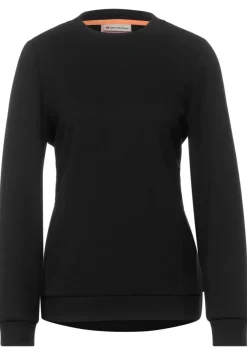 Sweatshirt In Unifarbe