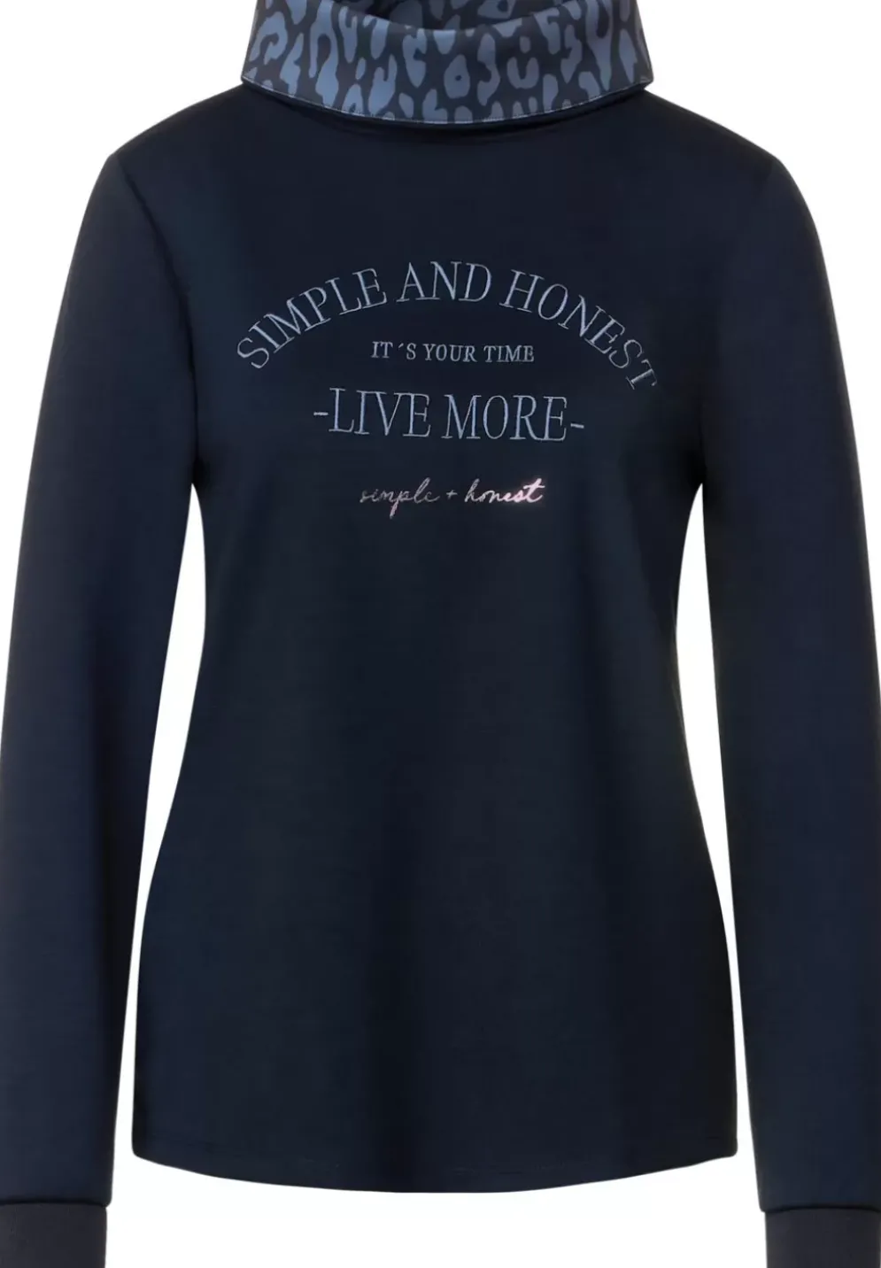 Sweatshirt Mit Frontprint