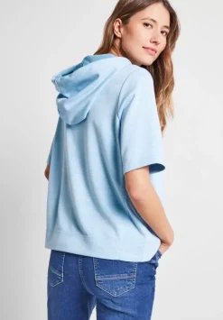 Sweatshirt Mit Halbarm