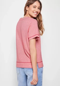 Sweatshirt Mit Halbarm