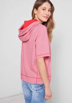 Sweatshirt Mit Halbarm