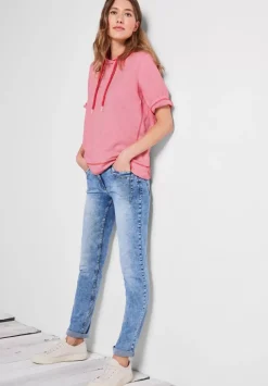 Sweatshirt Mit Halbarm