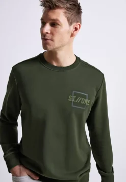 Sweatshirt Mit Logoprint