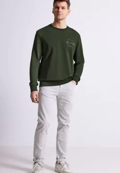Sweatshirt Mit Logoprint