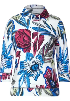 Sweatshirt Mit Stehkragen