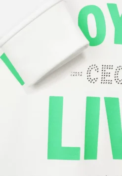 Sweatshirt Mit Wording