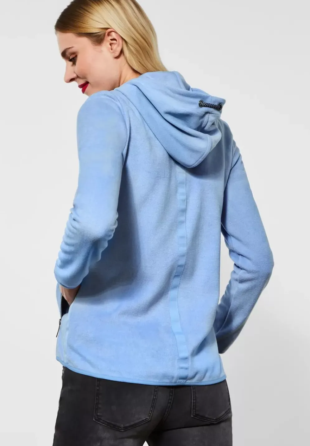 Sweatshirtjacke Mit Kapuze