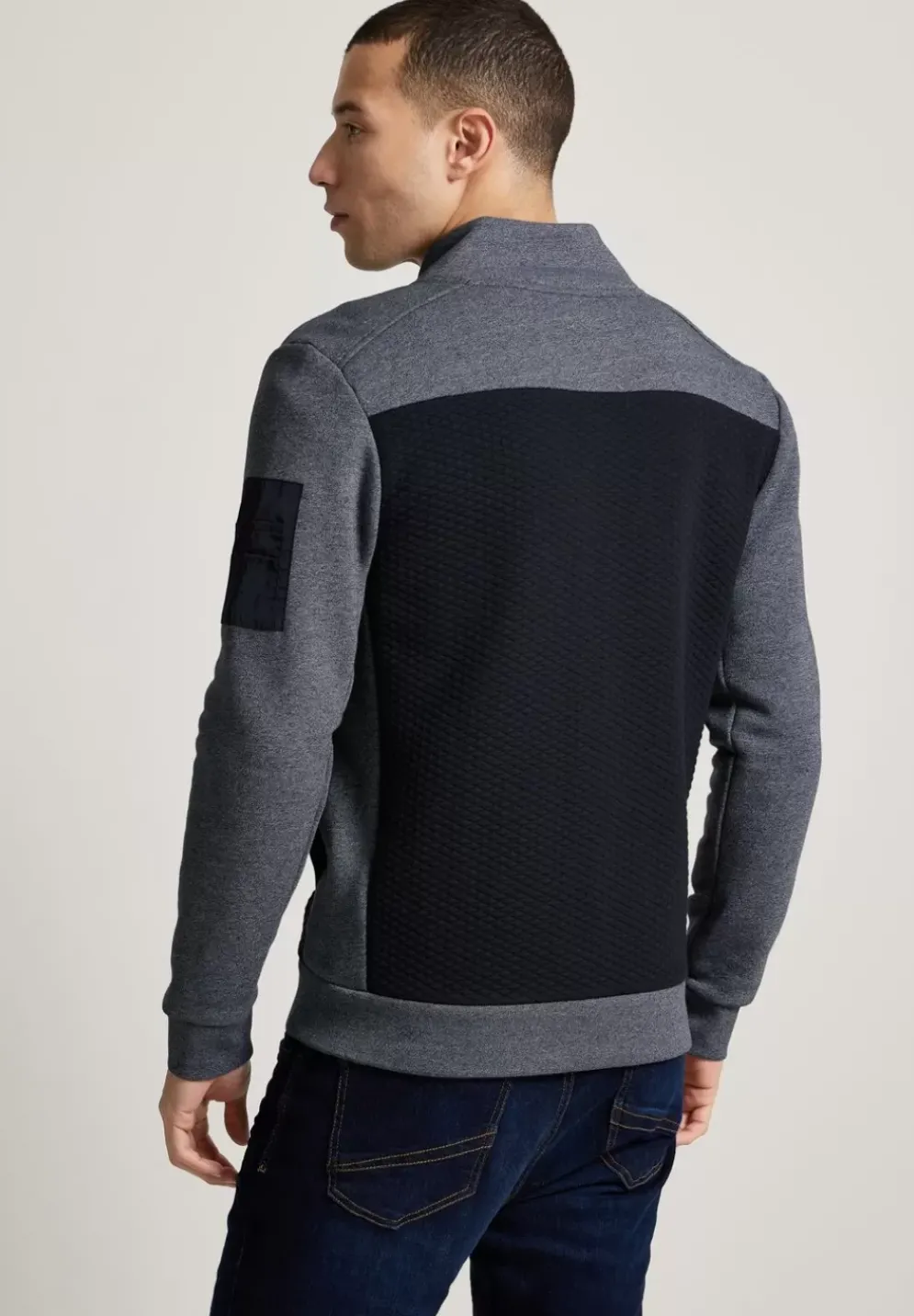 Sweatshirtjacke Mit Zipper
