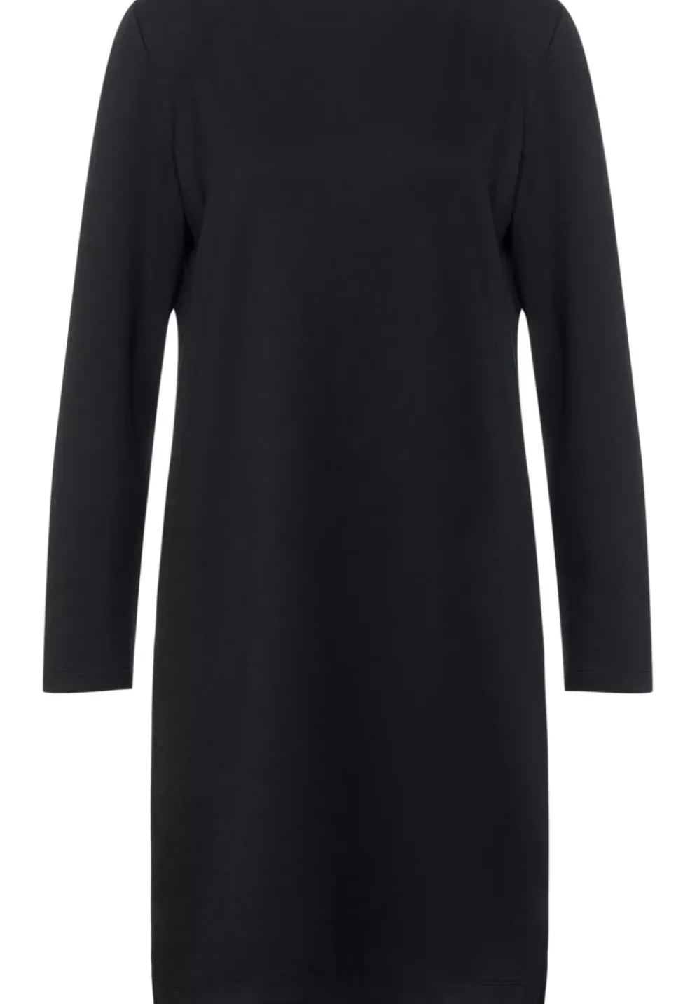 Sweatshirtkleid In Unifarbe