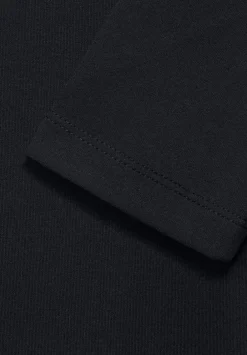 Sweatshirtkleid In Unifarbe