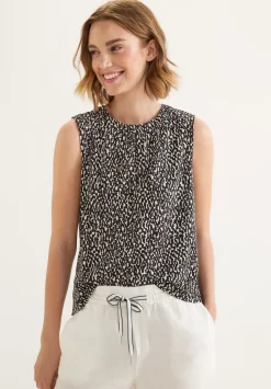 Top Mit Minimalprint