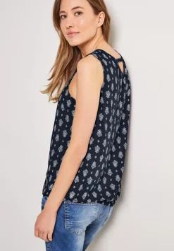 Top Mit Minimalprint