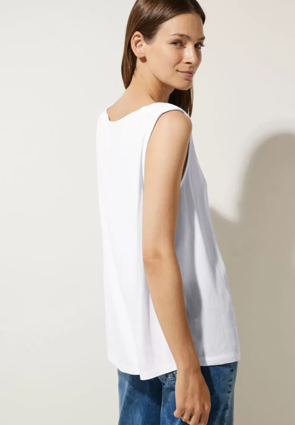 Top Mit Raffdetail