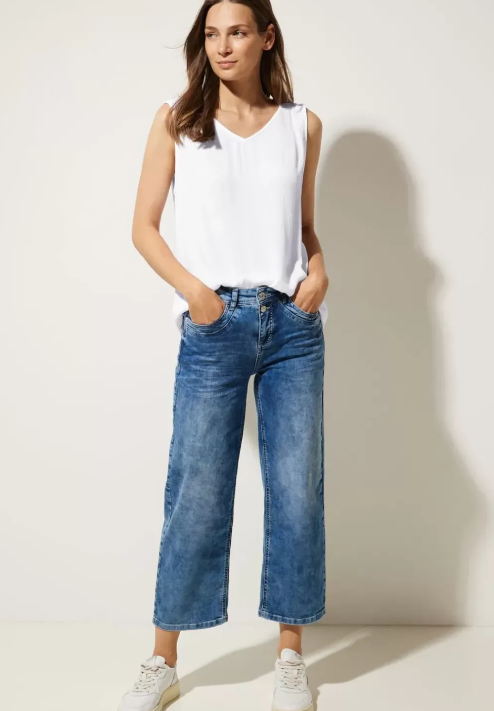 Top Mit Raffdetail