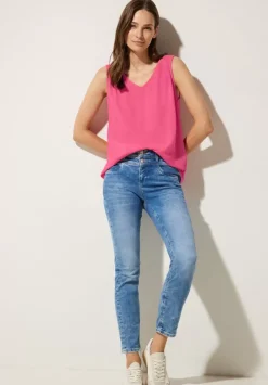 Top Mit Raffdetail