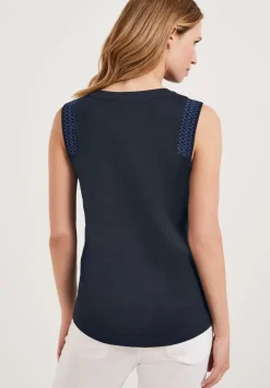 Top Mit Smockdetails