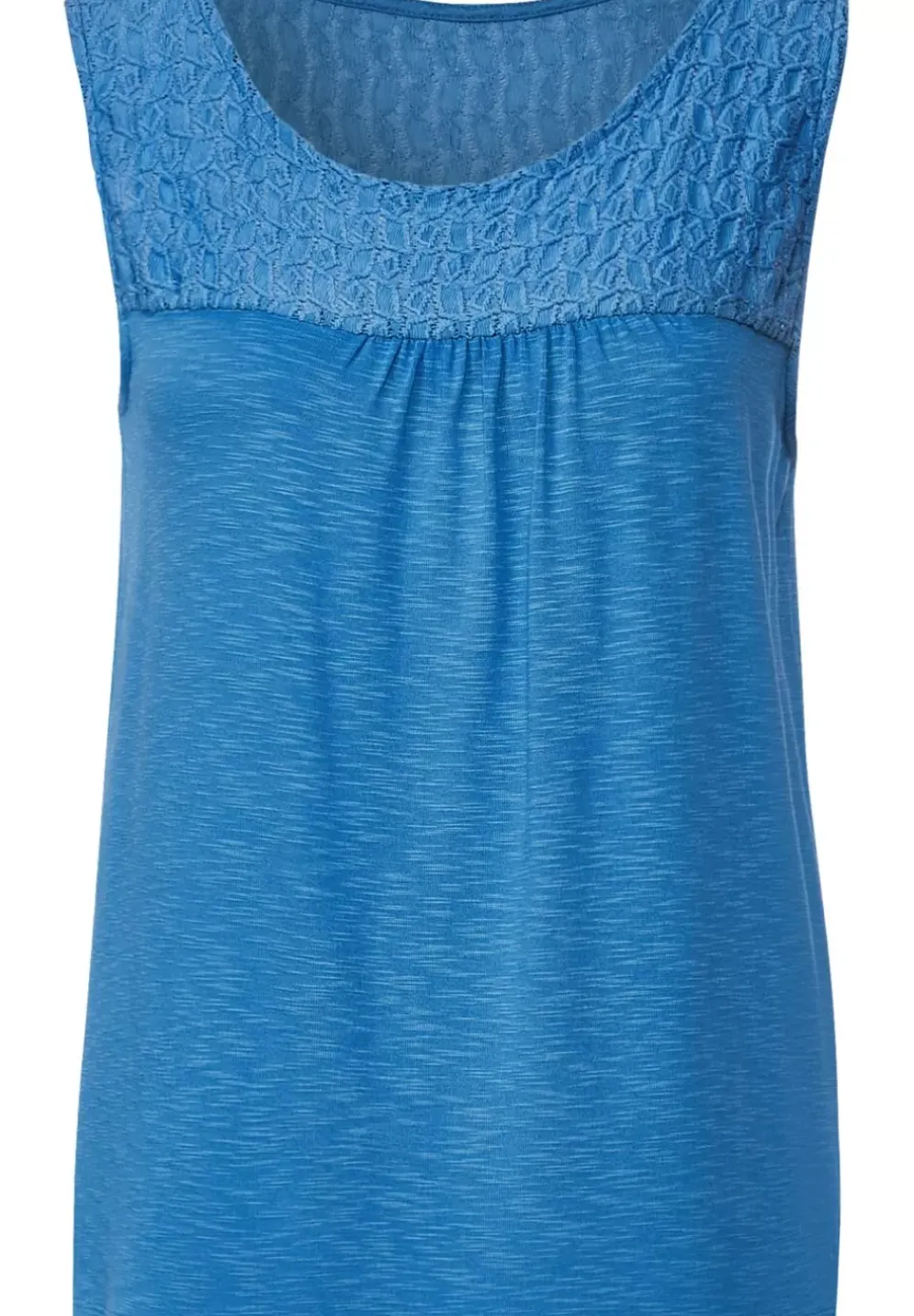 Top Mit Spitzendetail