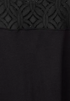 Top Mit Spitzendetail