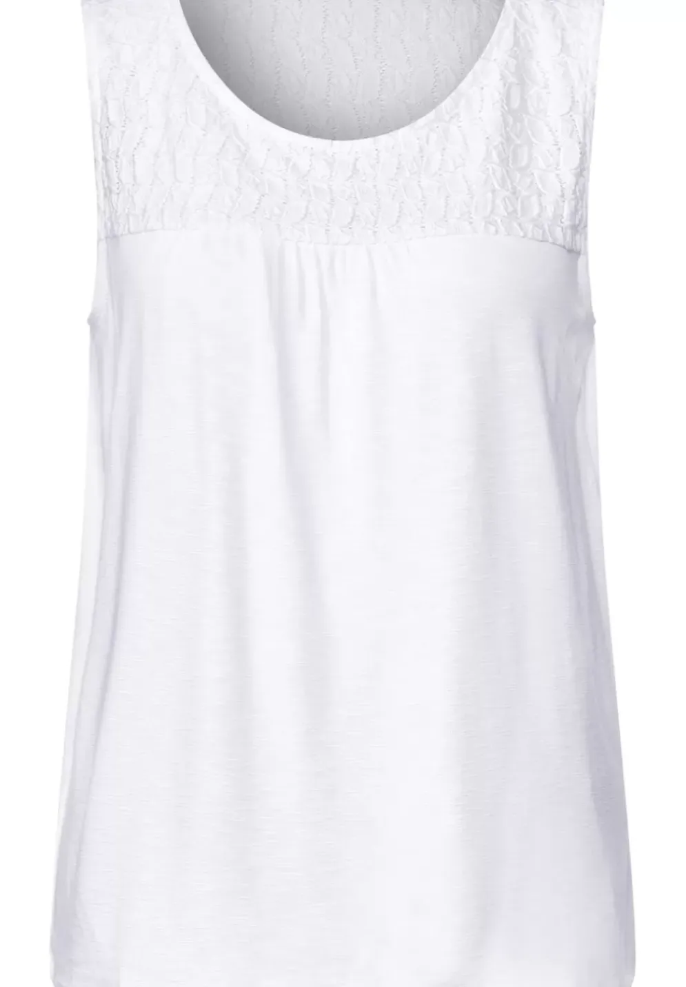 Top Mit Spitzendetail